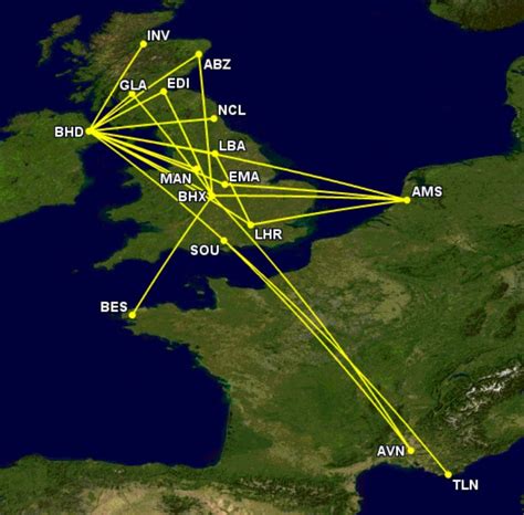 flbae|23 Routes: The New Flybe Reveals Its Launch Network .